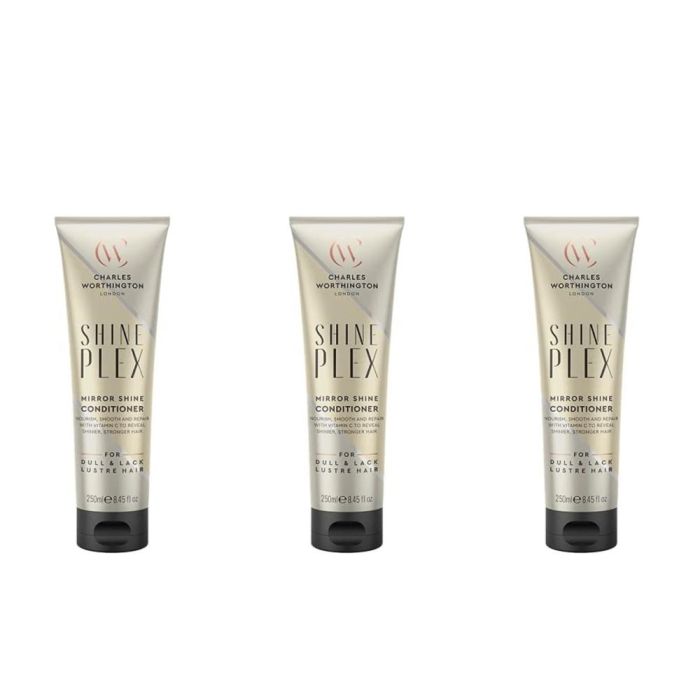 Charles Worthington ShinePlex Conditioner 250ml - Pack of 3