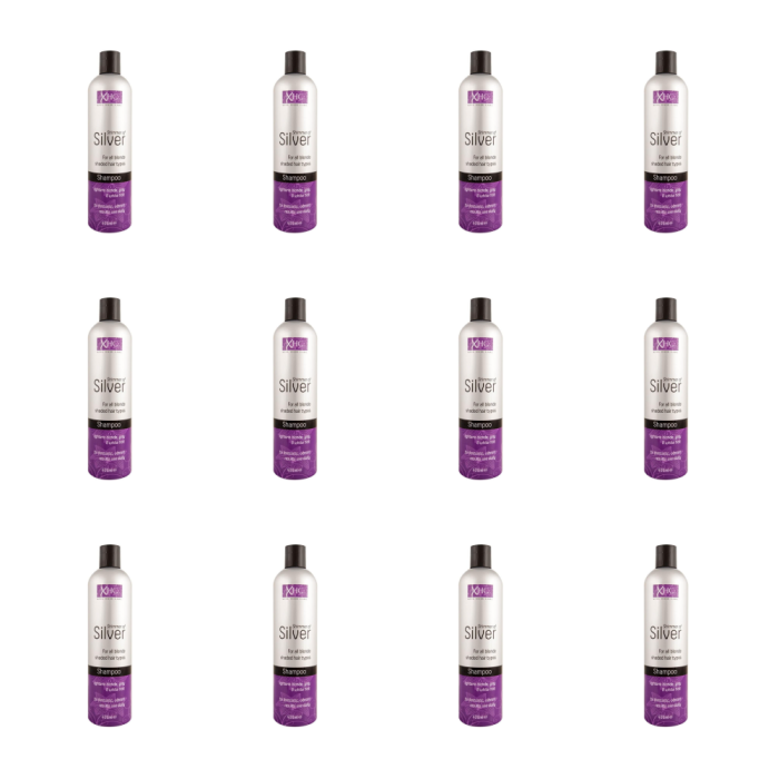 Xhc Shimmer Silver Hair Shampoo 400ml - Pack of 12
