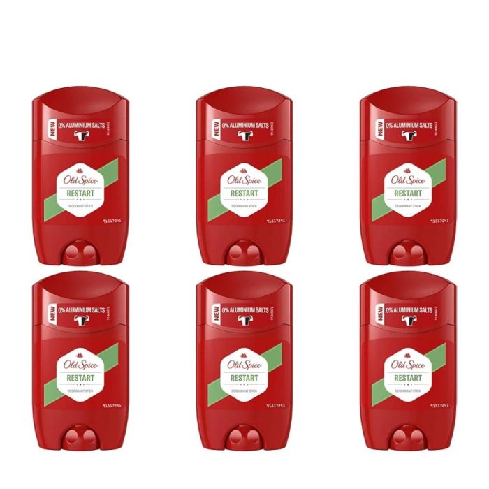 Old Spice Restart Deodorant Stick 50ml - Pack of 6
