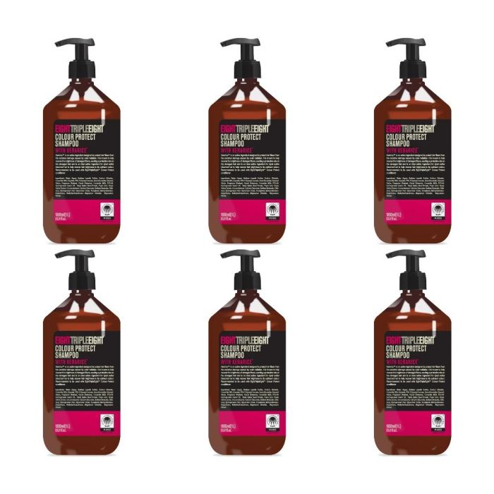 Eight Triple Eight Colour Protect Shampoo 1L - Pack of 6