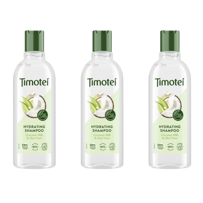 Timotei Hydrating Shampoo - 300ml - Pack of 3