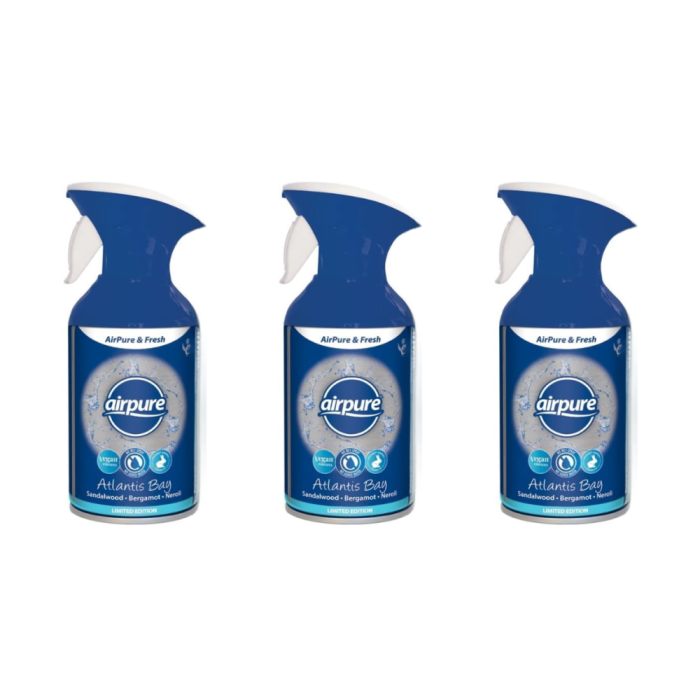 Airpure Air Freshener Spray Atlantis Bay 250ml 

