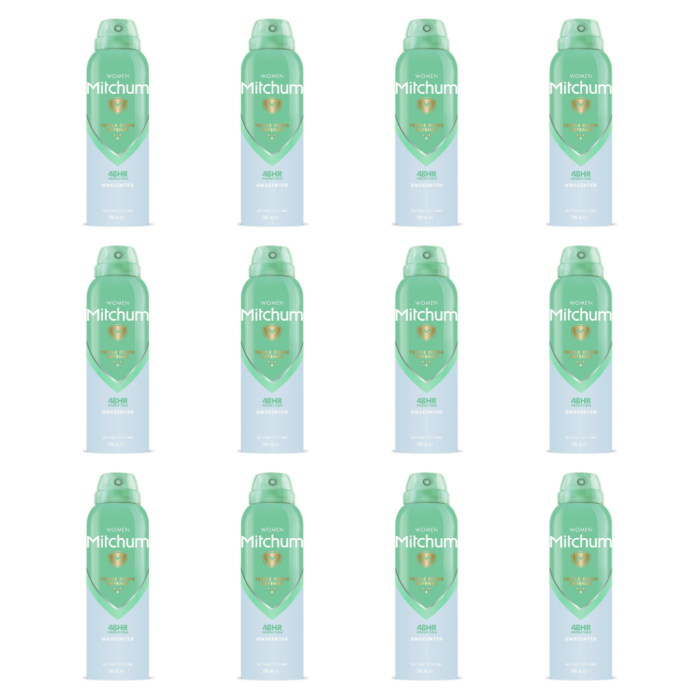 Mitchum Women Triple Odor Defense Anti-Perspirant 200ml - Pack of 12