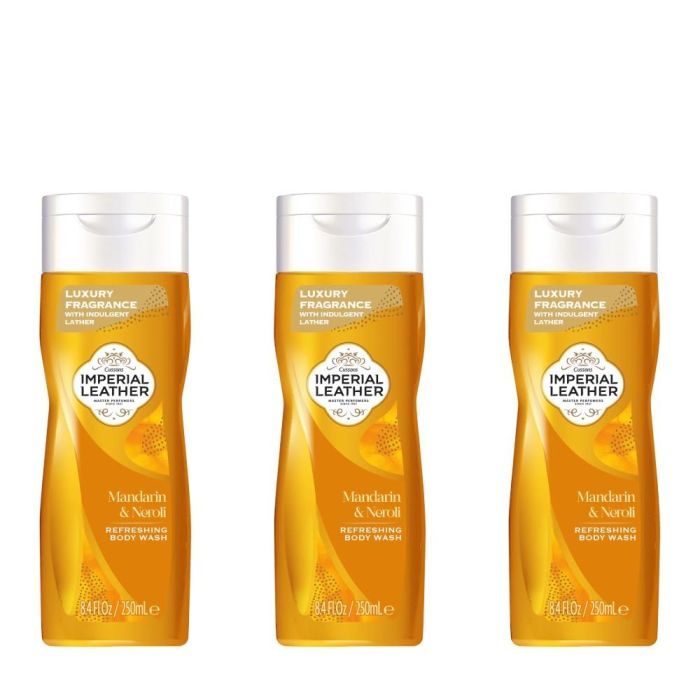 Imperial Leather Mandarin & Neroli Body Wash 250ml - Pack of 3