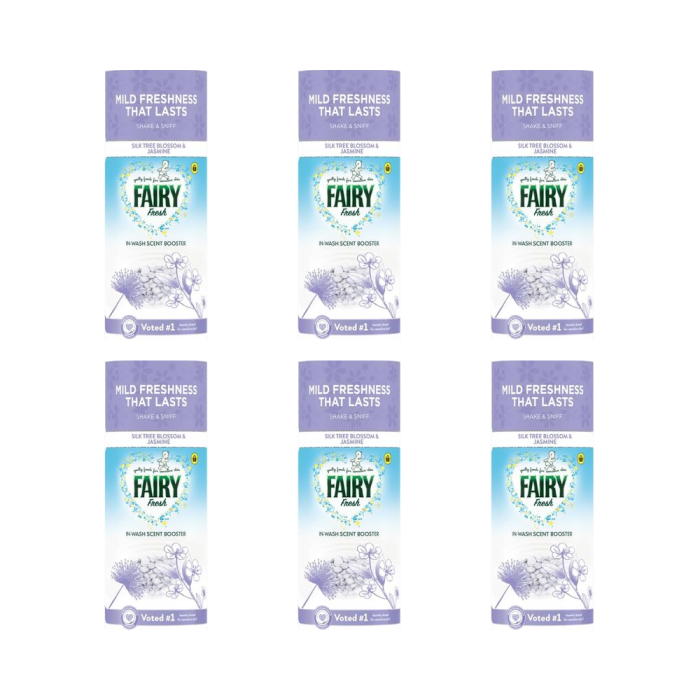 Fairy Fresh Silk Tree Blossom In-Wash Scent Booster Beads 155 g - Pack of 6