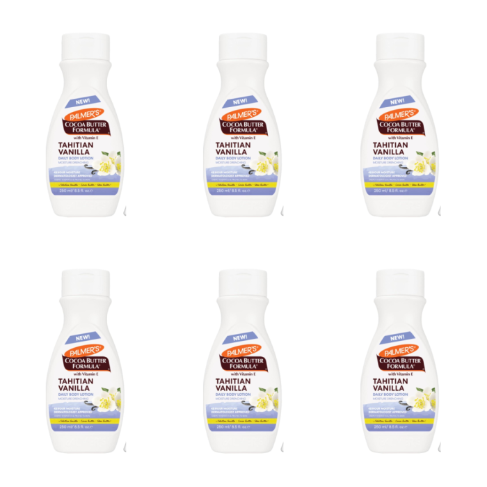 Palmer's Cocoa Butter Formula Tahitian Vanilla Body Lotion 250 ml - Pack of 6