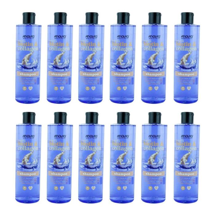 ANOVIA Thickening Biotin & Collagen Shampoo 415 ML - Pack of 12