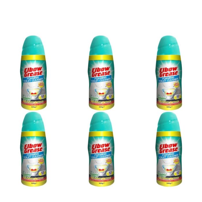 Elbow Grease Eucalyptus Foaming Toilet Cleaner 500g - Pack of 6