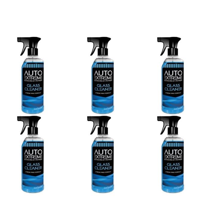 Auto Extreme Glass Cleaner Streak Free Trigger Spray 720ml - Pack of 6