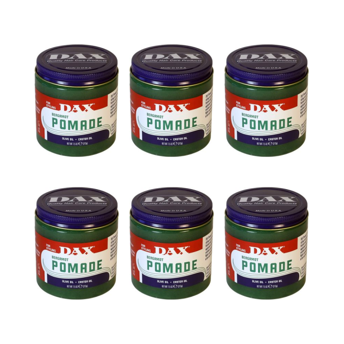 Dax Pomade Vegatable Oils Hair Gel 213g - Pack of 6