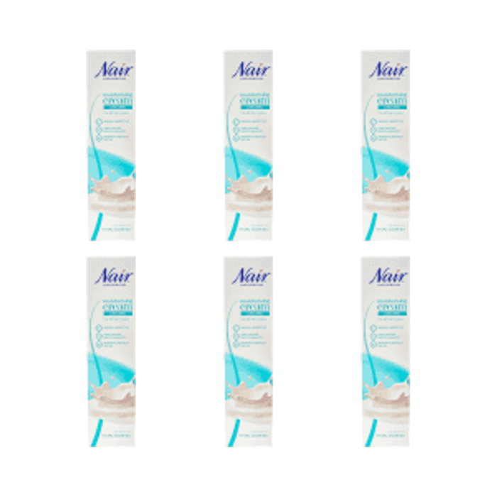 Nair Moisturising Hair Removal Cream with Baby Oil 100 ML - Pack of 6