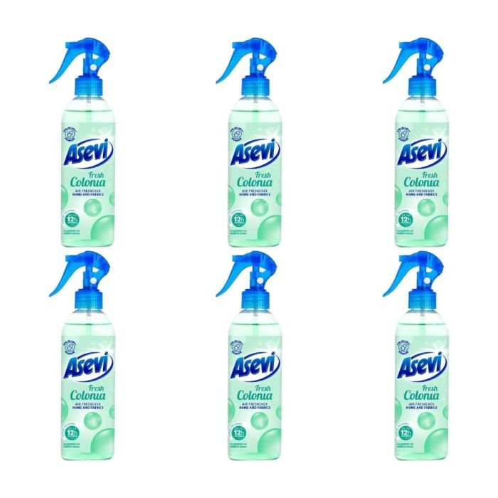 Asevi Colonia Air Freshener Spray 400ml - Pack of 6