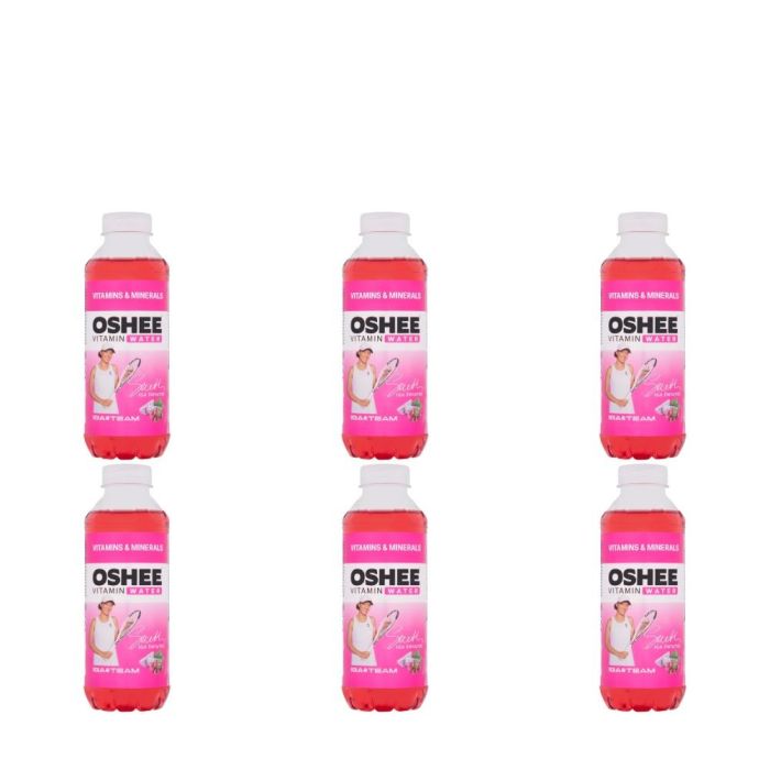 Oshee Red Grape & Dragonfruit Vitamin Water 555ml - Pack of 6