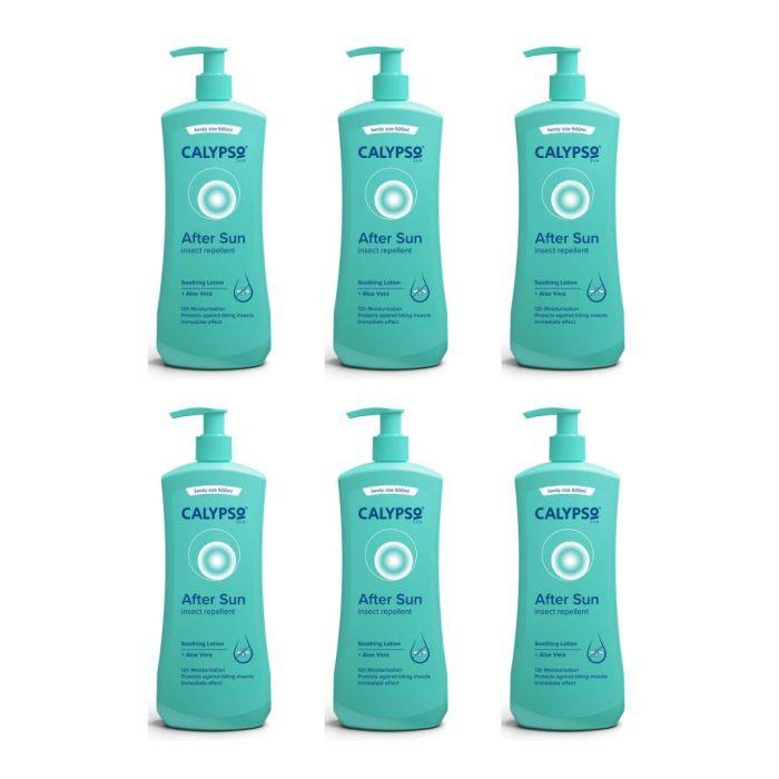 Calypso After Sun insect Repellent Soothing Lotion 500 ML - Pack of 6