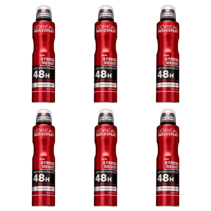 L'Oréal Men Expert Stress Resist anti-perspirant deodorant spray 250ml can

