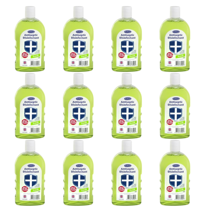 Dr Johnsons Fresh Antiseptic Disinfectant 500ml - Pack of 12