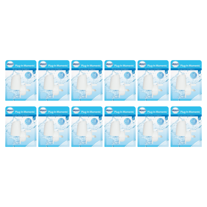 Airpure Plug in Moments Electric Plug Scented Oil Unit - Pack of 12