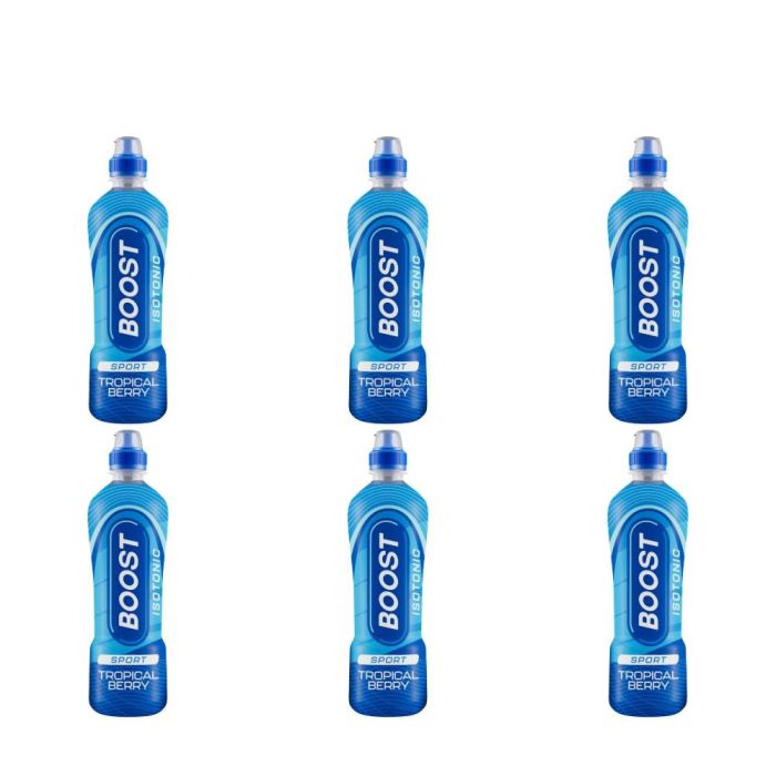 Boost Sport Tropical Berry Isotonic Drink 500ml - Pack of 6