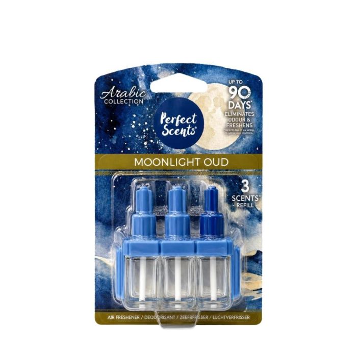 Perfect Scents Moonlight Oud Air Freshener 3 Refill 20ml Per Pack
