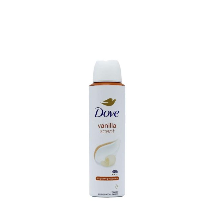Dove Vanilla Scent Deodorant Spray 150ml