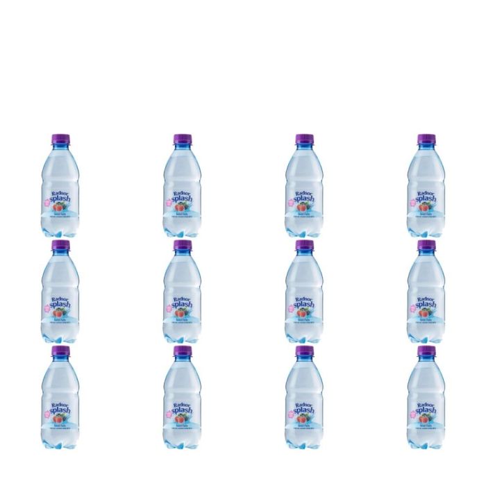 Radnor Splash Forest Fruits Sparkling Flavoured Spring Water 330ml - Pack of 12