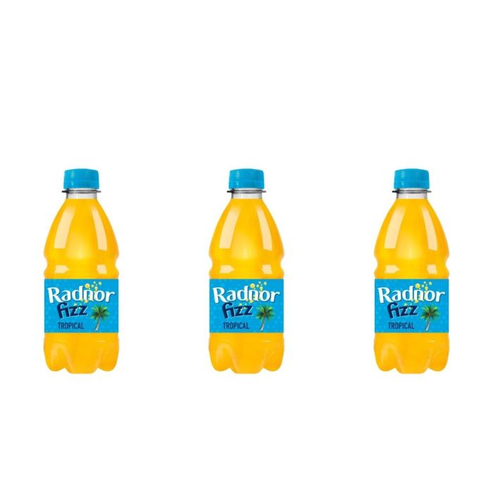 Radnor Fizz Tropical Sparkling Drink 330ml - Pack of 3