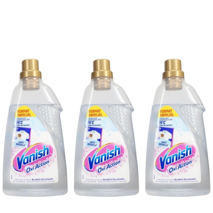 Vanish Oxi Action White Gel 1.4L - Pack of 3