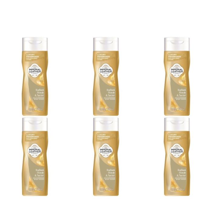 Imperial Leather Radiant Florals & Nectar Body Wash 250ml - Pack of 6