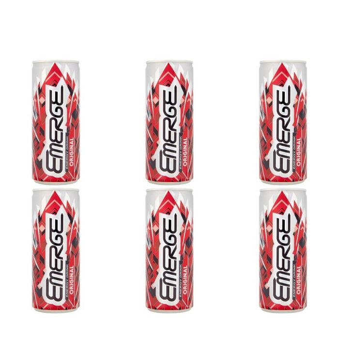 Emerge Original Energy Drink 250ml - Pack of 6