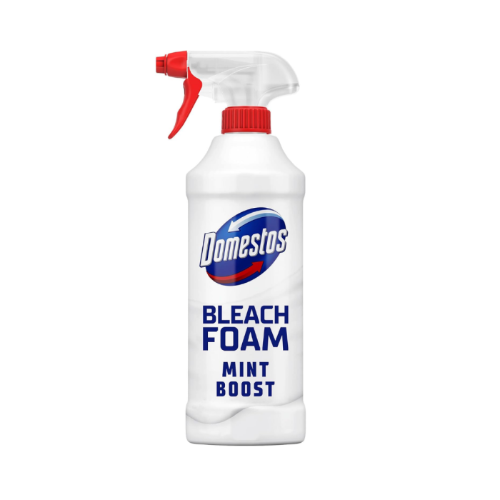 Domestos Mint Boost Bleach Foam spray Toilet Cleaner 450ML