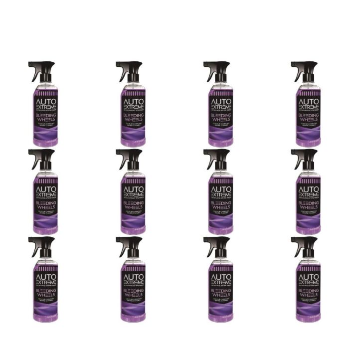 Auto Extreme Bleeding Wheels Cleaner Spray 720ml - Pack of 12