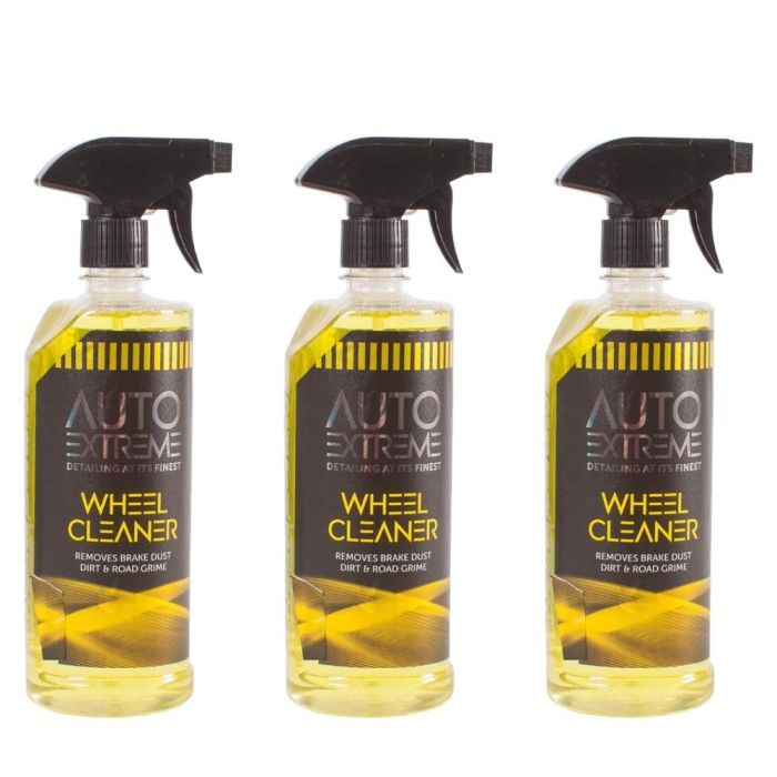Auto Extreme Wheel Cleaner Trigger Spray 720ml - Pack of 3