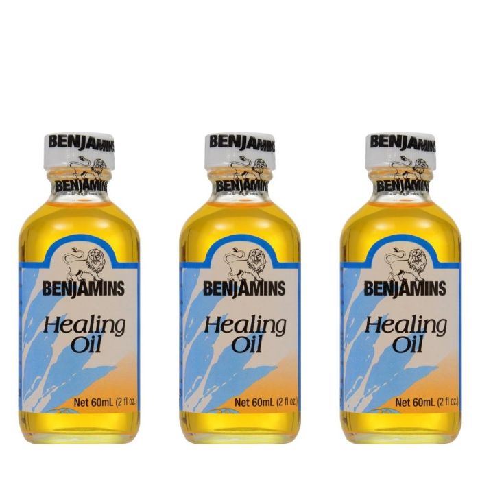 Benjamins Healing Oil 60ml - Pack of 3