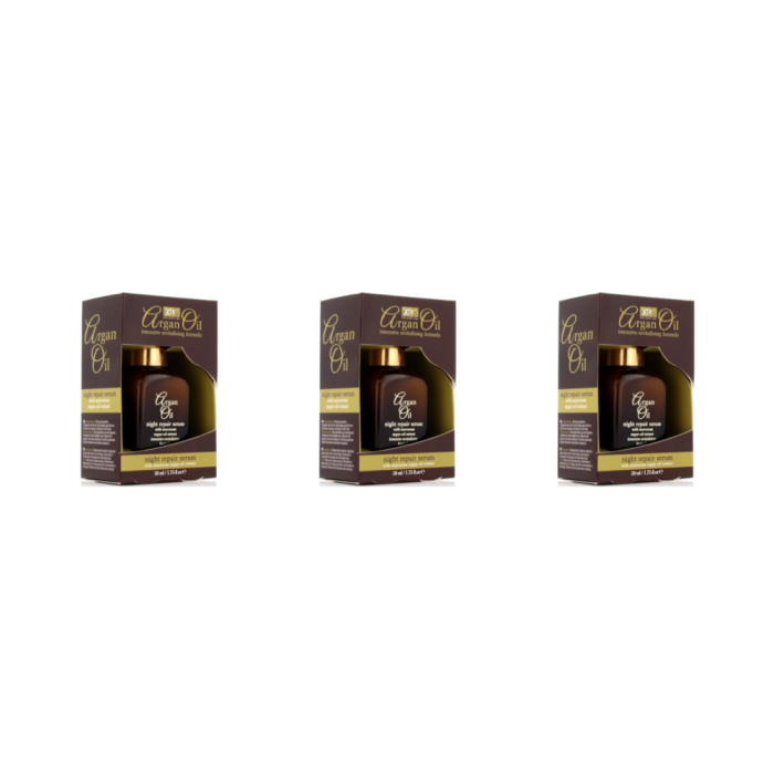Xhc Argan Oil Night Repair Face Serum 50ml - Pack of 3