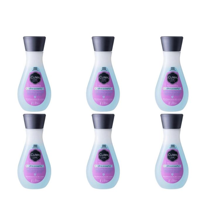 Cutex Ultra Powerful Nail Polish Remover 100ml - Pack of 6