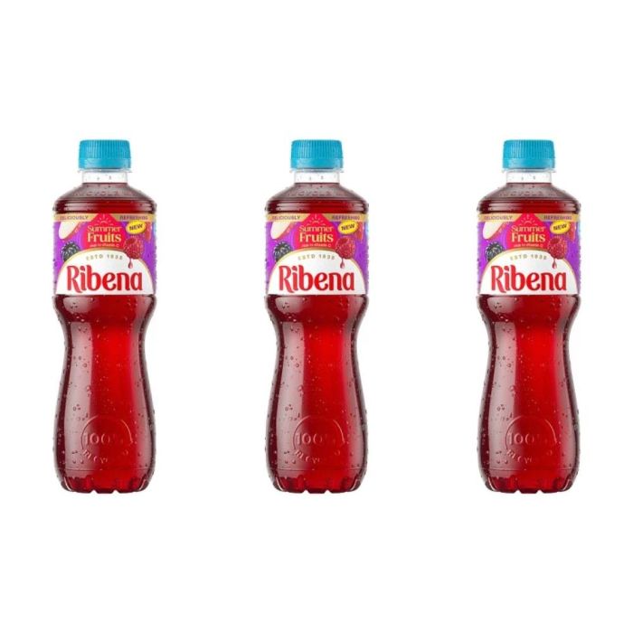 Ribena Summer Fruits Juice Drink 500ml - Pack of 3