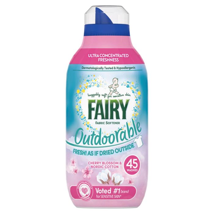 Fairy Outdoorable Cherry Blossom & Nordic Cotton Fabric Softener 630ml