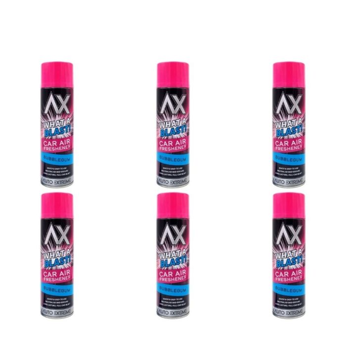 Auto Extreme What A Blast Bubblegum Car Air Freshener 500ml - Pack of 6