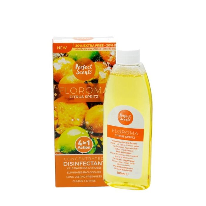 Perfect Scents Floroma Citrus Spritz Concentrated Disinfectant 180ml