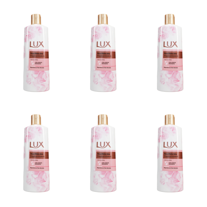 Lux Soft Rose Body Wash 500ml - Pack of 6