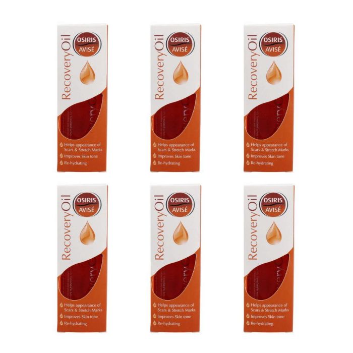 Osiris Avise Recovery Oil Removes Scars Stretch Marks 100 ML - Pack of 6