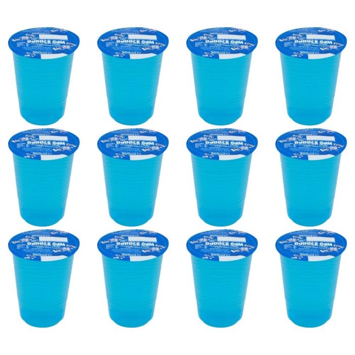 Big Time Bubble Gum Flavour Soft Drink with Sweeteners 200ml - Pack of 12