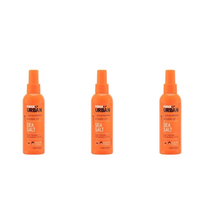 Fudge Urban Rough Up Sea Salt Spray 150ml - Pack of 3