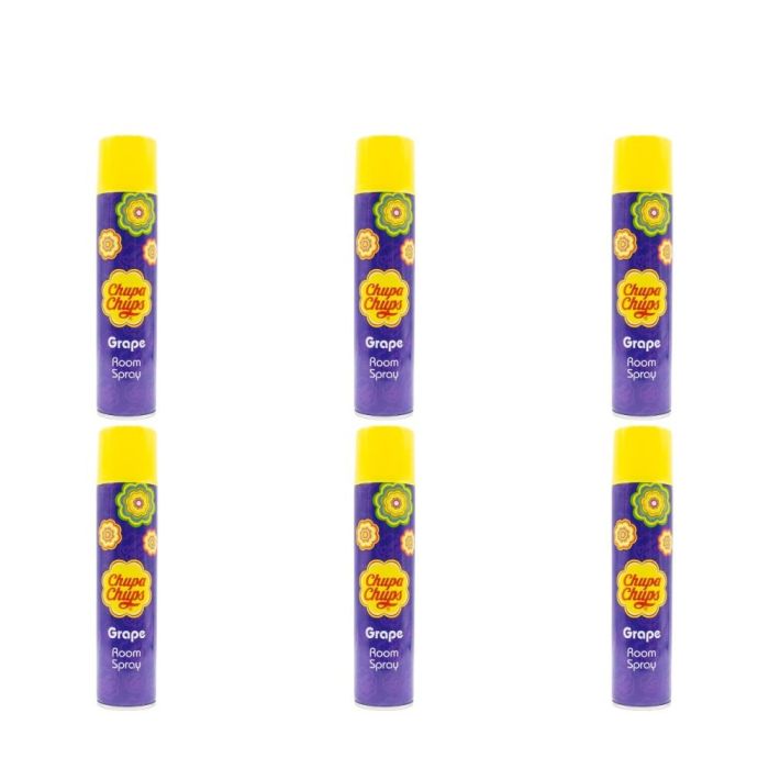 Chupa Chups Grape Room Spray 300ml - Pack of 6