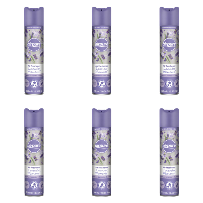 AirPure Lavender Moments Air Freshener Spray 300ml 
