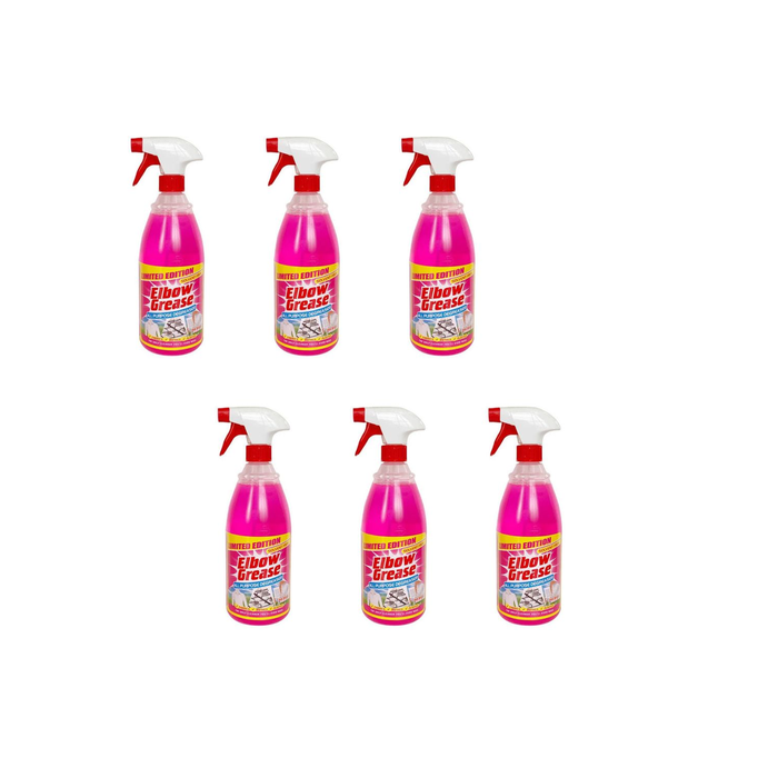 Elbow Grease All Purpose Degreaser Multi Use Cleaner Pink 1L - Pack of 6
