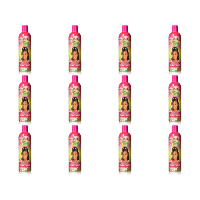 African Pride Dream Kids Olive Miracle Moisturizing Conditioner 355ML - Pack of 12