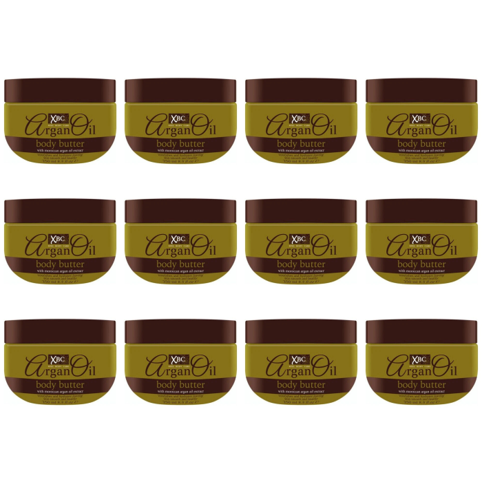 XBC Body Butter Argan Oil 250ml - Pack of 12
