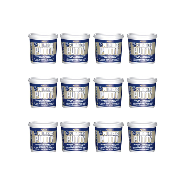 Everbuild 113 Plumbers Putty Beige, 750 g - Pack of 12