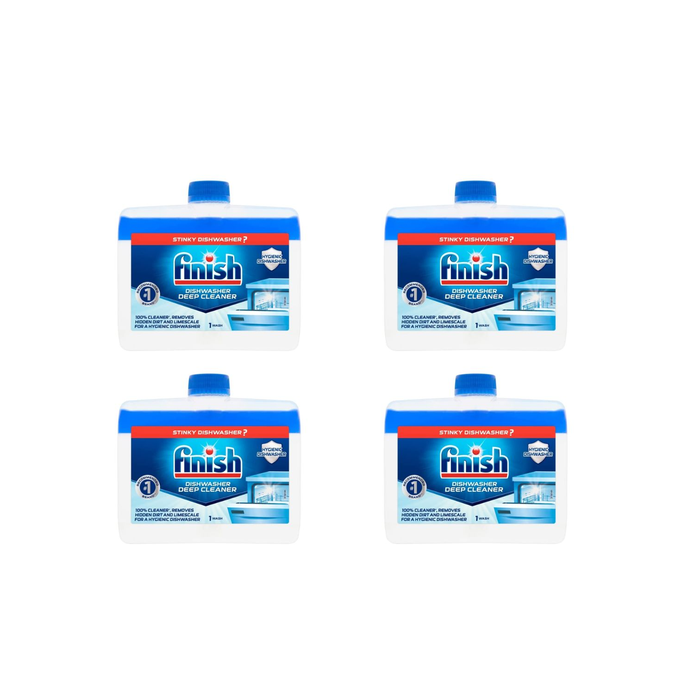 Finish Dishwasher Cleaner 250ml - Pack of 4